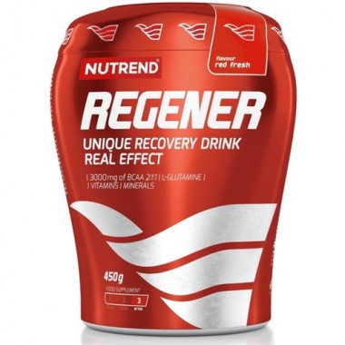 Комплекс до тренировки Nutrend Regener 450 g /6 servings/ Red Fresh