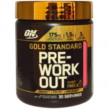 Комплекс до тренировки Optimum Nutrition Gold Standard Pre-Workout 300 g /30 servings/ Fruit Punch Комплекс до тренировки Optimum Nutrition Gold Standard Pre-Workout 300 g /30 servings/ Fruit Punch