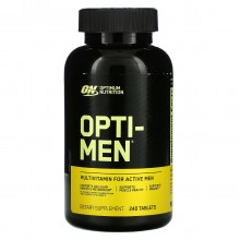 Витаминно-минеральный комплекс для спорта Optimum Nutrition Opti-Men 240 Tabs Витаминно-минеральный комплекс для спорта Optimum Nutrition Opti-Men 240 Tabs