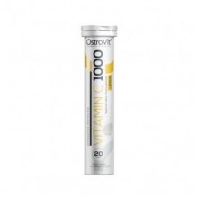 Витамин C для спорта OstroVit Vitamin C 1000 20 Tabs Lemon