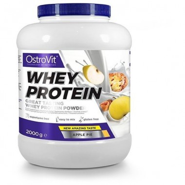 Протеин OstroVit Whey Protein 2000 g /66 servings/ Apple Pie
