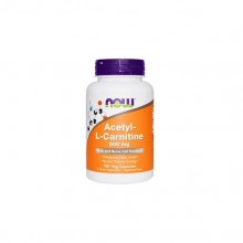 Комплекс Ацетил/Карнитин NOW Foods Acetyl-L-Carnitine 500 mg 100 Veg Caps