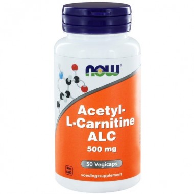 Комплекс Ацетил/Карнитин NOW Foods Acetyl-L-Carnitine 500 mg 50 Veg Caps