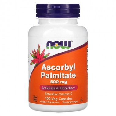 Витамин C NOW Foods Ascorbyl Palmitate 500 mg 100 Veg Caps