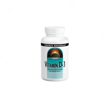 Витамин D Source Naturals Vitamine D-3, 2000 МЕ 200 Caps