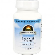 Теанин Source Naturals Theanine Serene 30 Tabs Теанин Source Naturals Theanine Serene 30 Tabs