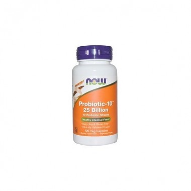 Пробиотик NOW Foods Probiotic-10 25 billion 100 Veg Caps