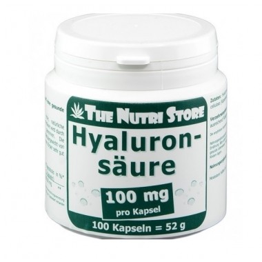 Гіалуронова кислота The Nutri Store Hyaluronic Acid 100 mg 100 Caps ФР-00000184