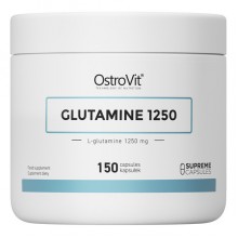 Глютамин для спорта OstroVit L-Glutamine 1250 mg 150 Caps