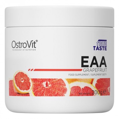 Амінокомплекс для спорту OstroVit EAA 200 g /20 servings/ Grapefruit