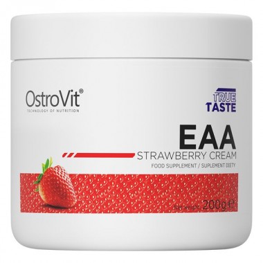 Амінокомплекс для спорту OstroVit EAA 200 g /20 servings/ Strawberry