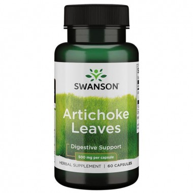 Артишок Swanson Artichoke Leaves (Cynara Scolymus) 500 mg 60 Caps