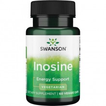 Комплекс для профілактики серця Swanson Inosine 500 mg 60 Caps