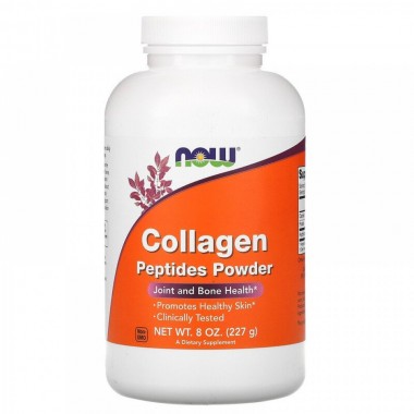 Колаген NOW Foods Collagen Peptides Powder 227 g /21 servings/ Pure