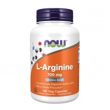 Аргінін NOW Foods L-Arginine 700 mg 180 Veg Caps