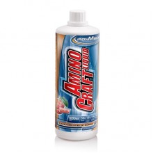 Амінокомплекс для спорту IronMaxx Amino Craft Liquid 1000 ml /40 servings/ Cherry