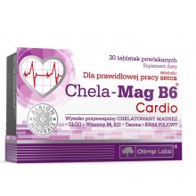 Вітамінно-мінеральний комплекс для спорту Olimp Nutrition Chela-Mag B6 Cardio 30 Tabs