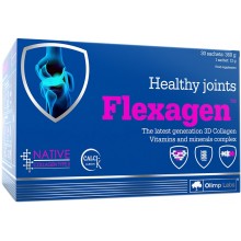 Хондропротектор (для спорта) Olimp Nutrition Flexagen 30 sachet Raspberry