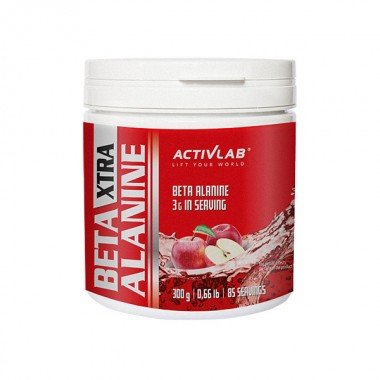 Бета-аланін для спорту Activlab Beta Alanine 300 g /85 servings/ Apple