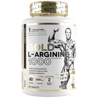 Аргинин для спорта Kevin Levrone Gold L-Arginine 1000 120 Tabs