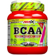 Амінокислота BCAA для спорту Amix Nutrition BCAA Micro Instant Juice 400+100 g /50 servings/ Green Apple