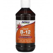 Вітамін Б12 NOW Foods Vitamin B-12 Complex Liquid 237 ml /198 servings/