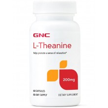 Теанин для спорта GNC L-Theanine 200 mg 60 Caps