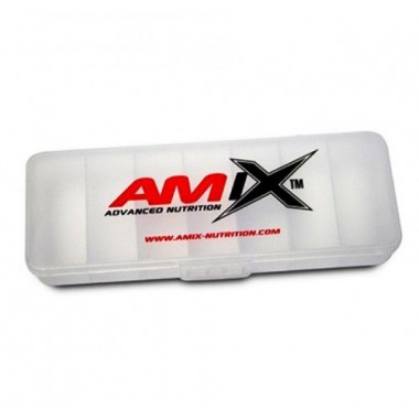 Таблетниця (органайзер) для спорту Amix Nutrition Pill box 7 DAYS White