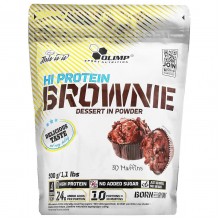 Низькокалорійний продукт Olimp Nutrition Hi Protein Protein Brownie 500 g /10 servings/ Chocolate