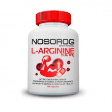 Аргінін для спорту Nosorog Nutrition L-Arginine 500 mg 120 Caps