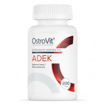 Мультивітаміни для спорту OstroVit ADEK 200 Tabs