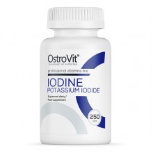 Мікроелемент Йод OstroVit IODINE Potassium Iodine 250 Tabs