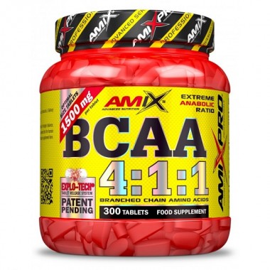 Аминокислота BCAA для спорта Amix Nutrition BCAA 4:1:1 300 Tabs