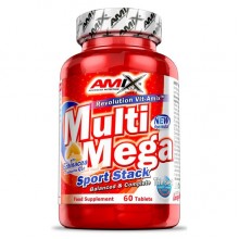 Вітамінно-мінеральний комплекс для спорту Amix Nutrition MultiMega Stack 60 Tabs