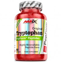 Триптофан для спорту Amix Nutrition Tryptophan PepForm Peptides 500 mg 90 Caps