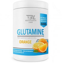 Глютамин для спорта Bodyperson Labs Glutamine 500 g /100 servings/ Orange