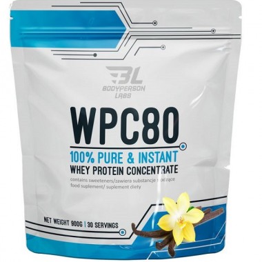 Протеин Bodyperson Labs WPC80 900 g /30 servings/ Vanilla