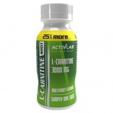 Жиросжигатель для спорта Activlab L-Carnitine Shot 3000 100 ml Multifruit