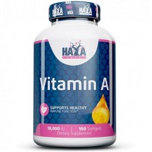 Вітамін A Haya Labs Vitamin A 10000 IU 100 Softgels