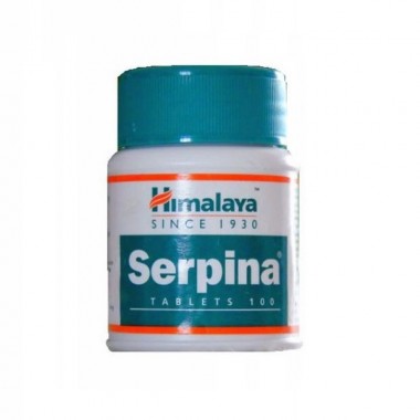 Комплекс для профілактики тиску та кровообігу Himalaya Serpina 100 Tabs