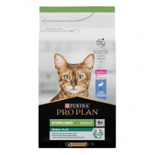 Purina Pro Plan STERILISED Adult (Renal Plus) з кроликом. Сухий повнораціонний корм для дорослих стерилізованих котів, 10 кг