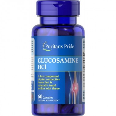 Препарат для суглобів та зв'зок Puritan's Pride Glucosamine HCL 680 mg 60 Caps