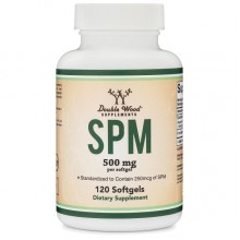 Протизапальний засіб Double Wood SPM (Pro Resolution Mediators) 500 mg 120 Softgels