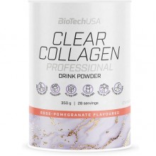 Хондропротектор (для спорту) BioTechUSA Clear Collagen Professional 350 g /28 servings/ Rose Pomegranate