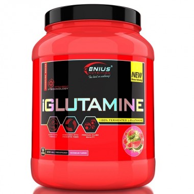 Глютамін для спорту Genius Nutrition i Glutamine 450 g /56 servings/ Watermelon