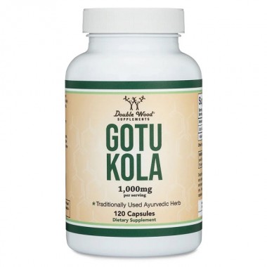 Комплекс для профілактики тиску та кровообігу Double Wood Gotu Kola 500 mg 120 Caps