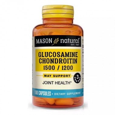 Препарат для суглобів та зв'зок Mason Natural Glucosamine Chondroitin 180 Caps