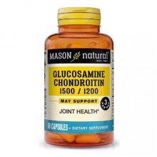 Препарат для суглобів та зв'зок Mason Natural Glucosamine Chondroitin 60 Caps