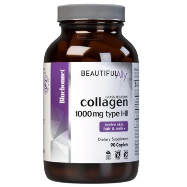 Колаген Bluebonnet Nutrition Beautiful Ally Collagen Type I + III 90 Caplets