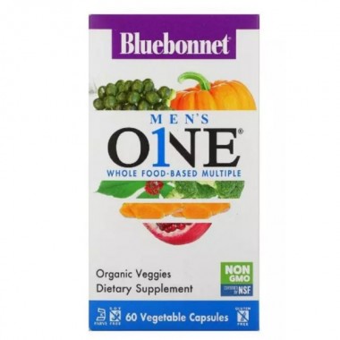 Вітамінно-мінеральний комплекс для чоловіків Bluebonnet Nutrition Men`s ONE 60 Veg Caps